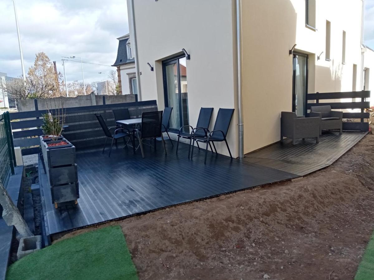 Jolie Maison, Balneo Lumino Therapie Et Terrasse Colmar Exterior foto